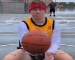He is also a good basketball player.